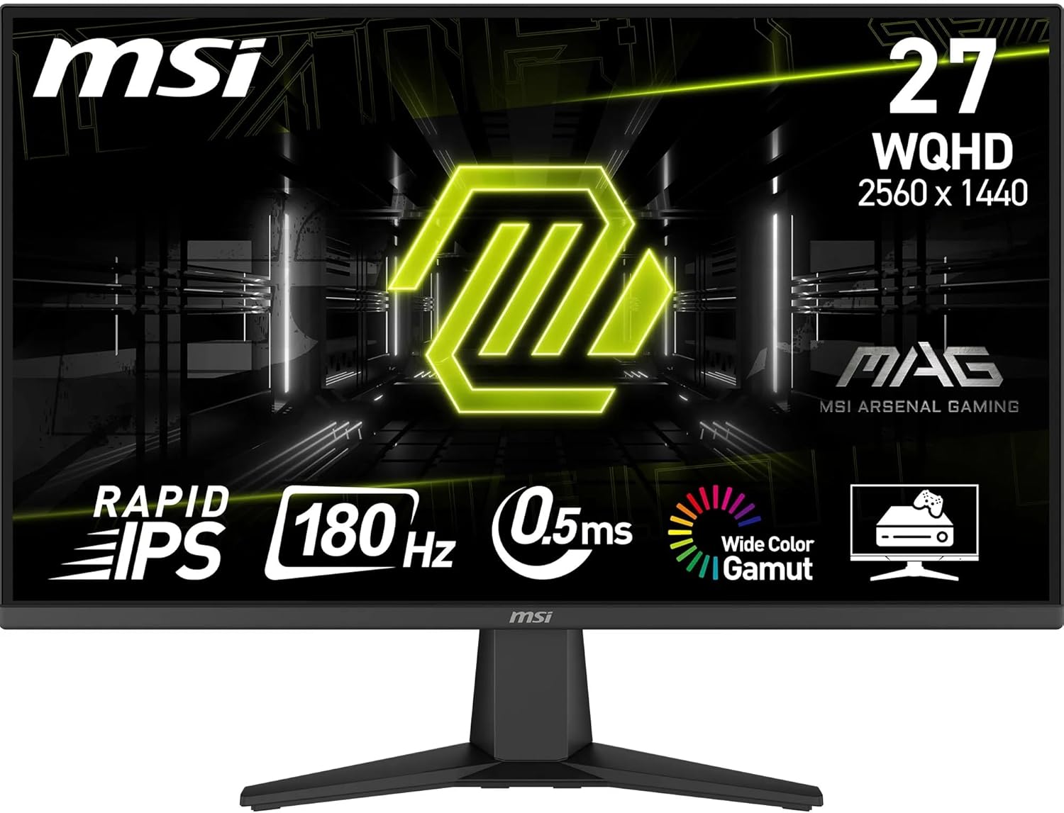 MSI Gaming Monitor Deal: 27 Zoll WQHD mit 180Hz für nur 149,99€