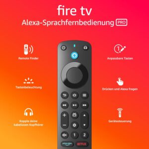Amazon Fire TV Alexa-Sprachfernbedienung Pro zum Schnäppchenpreis
