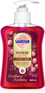 Sagrotan Handseife Cranberry im Mega-Deal – 6 Flaschen für nur 9,99€