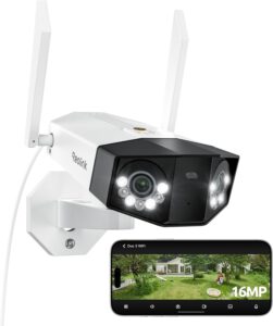 Reolink Duo 3 WiFi: 16MP Kamera mit 180° Panorama & KI für nur 132,99€