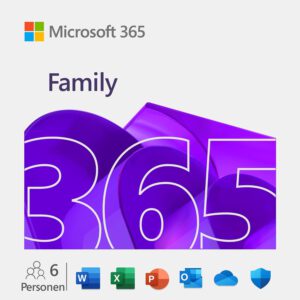 Microsoft 365 Family Deal: 60% Rabatt & 6 TB Cloudspeicher