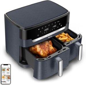 Tefal Dual Easy Fry XXL 11L: Heißluftfritteuse mit XXL-Schubladen & 70% Energieersparnis