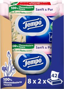 Tempo Feuchttücher Megapack: 33% sparen & sanfte Reinigung sichern