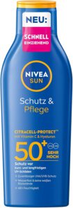 NIVEA SUN LSF 50+ Deal: Schnell einziehend & ohne weiße Rückstände