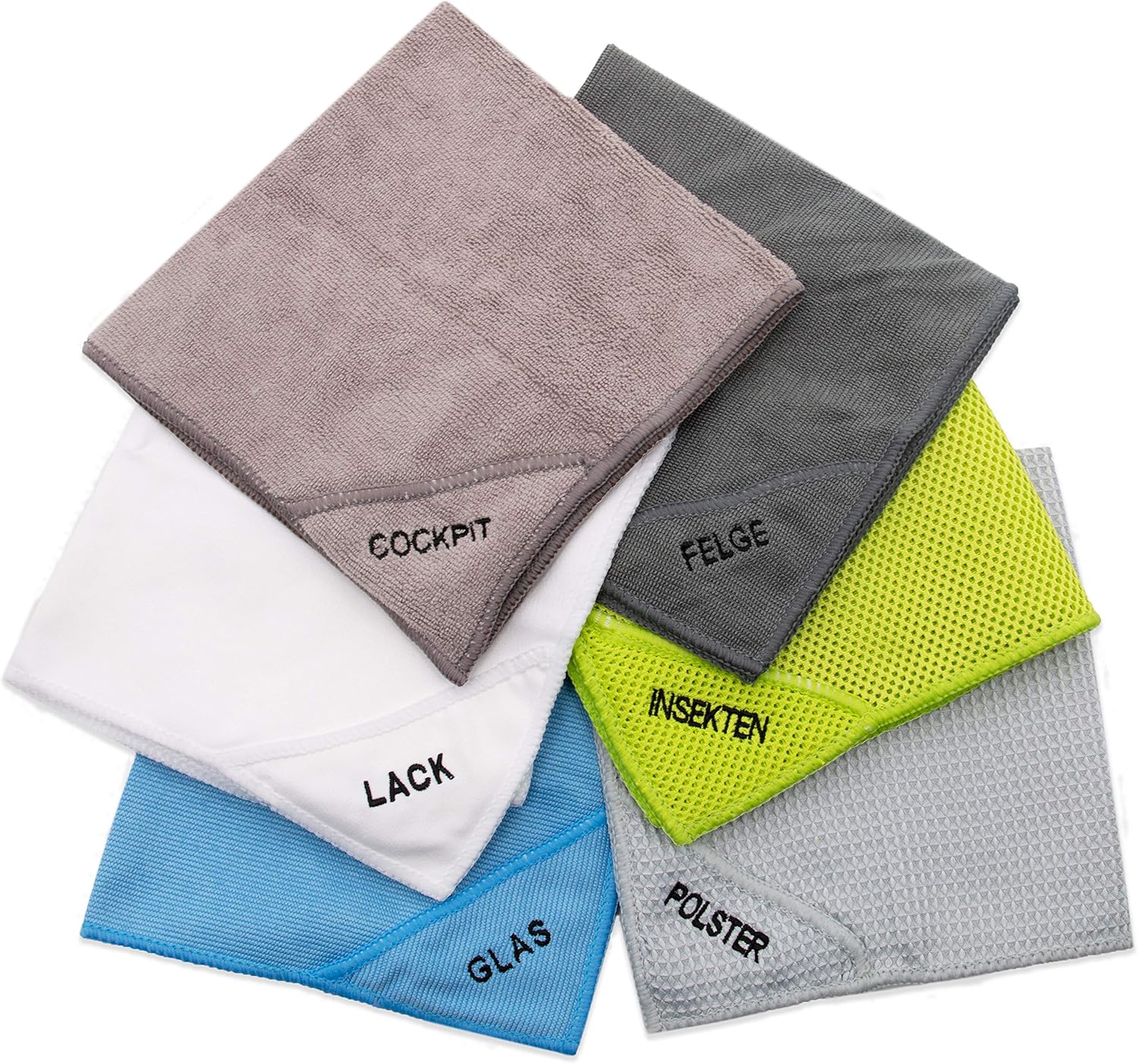 ZOLLNER Microfaser-Tücher 6er Set fürs Auto – jetzt 15% sparen!