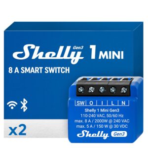 Shelly 1 Mini Gen3 Deal: Smartes WLAN-Relais zum Spottpreis!