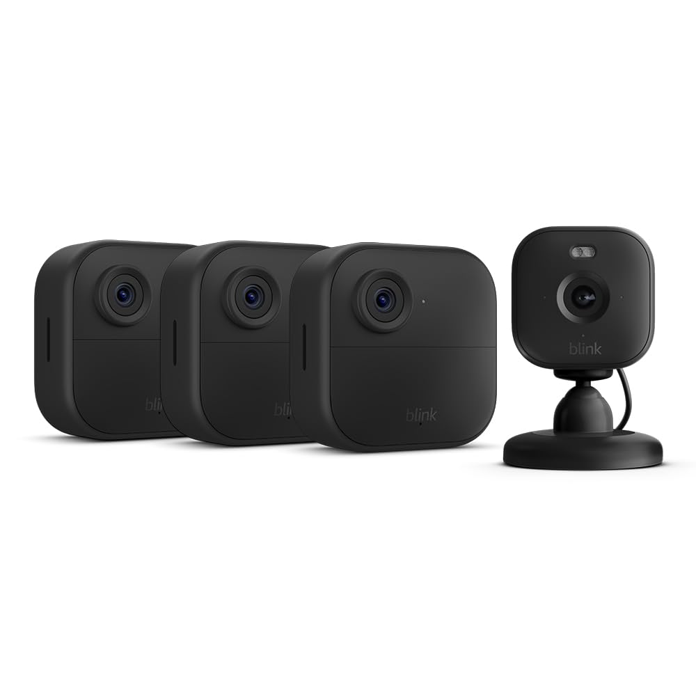 Blink Outdoor 4 + Mini 2 Bundle – Mega Deal für dein smartes Zuhause