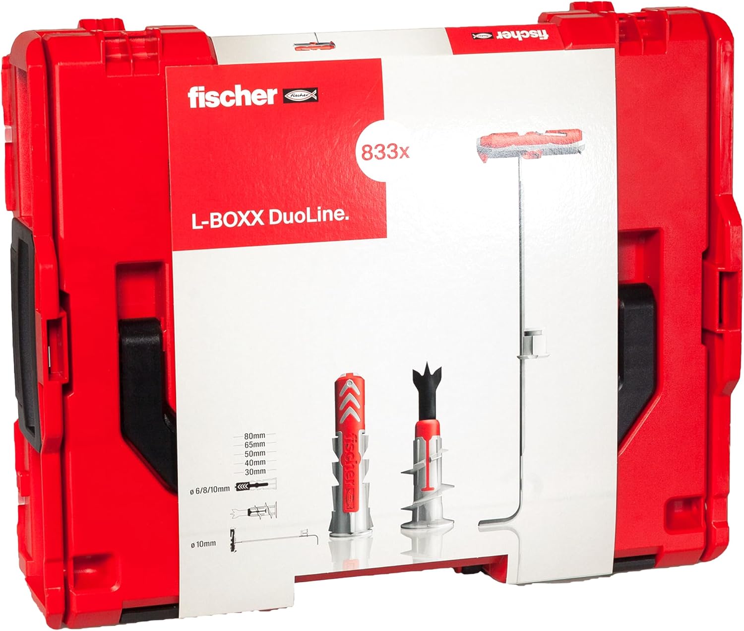 Fischer L-Boxx DuoLine: Mega-Dübel-Set zum Spottpreis!
