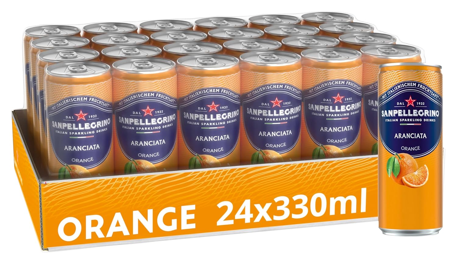 San Pellegrino Aranciata Deal – 37% Rabatt auf die Kultlimonade!