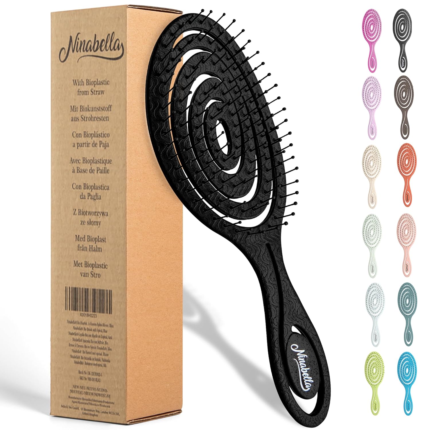 Ninabella Haarbürste ohne Ziepen – Jetzt für nur 8,49€ bei Amazon Prime