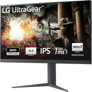 LG Ultragear Monitor Deal: 180Hz & 1440p zum Hammerpreis!