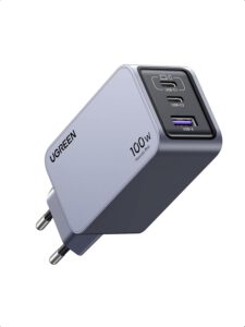 UGREEN Nexode Pro 100W GaN-Netzteil mit gratis Kabel – Jetzt sparen!