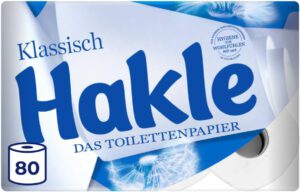 Hakle Toilettenpapier Deal: 80 Rollen zum Superpreis!