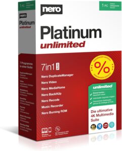 Nero Platinum Unlimited Box Deal – Jetzt Multimedia-Suite für nur 29,95 € sichern!