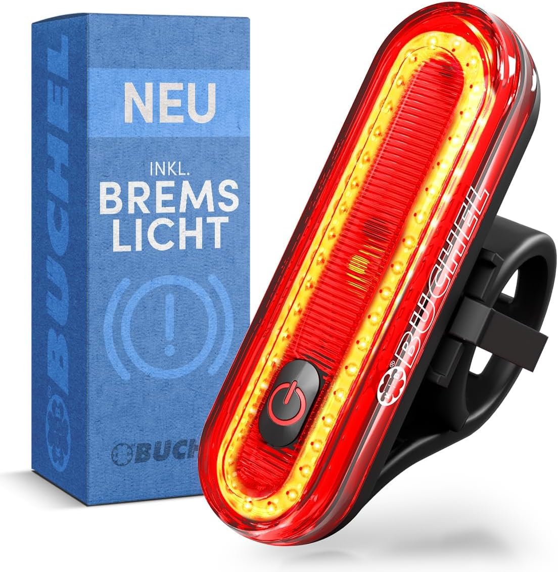 Büchel LED Fahrrad Rücklicht mit Bremslichtfunktion – jetzt 23% sparen!