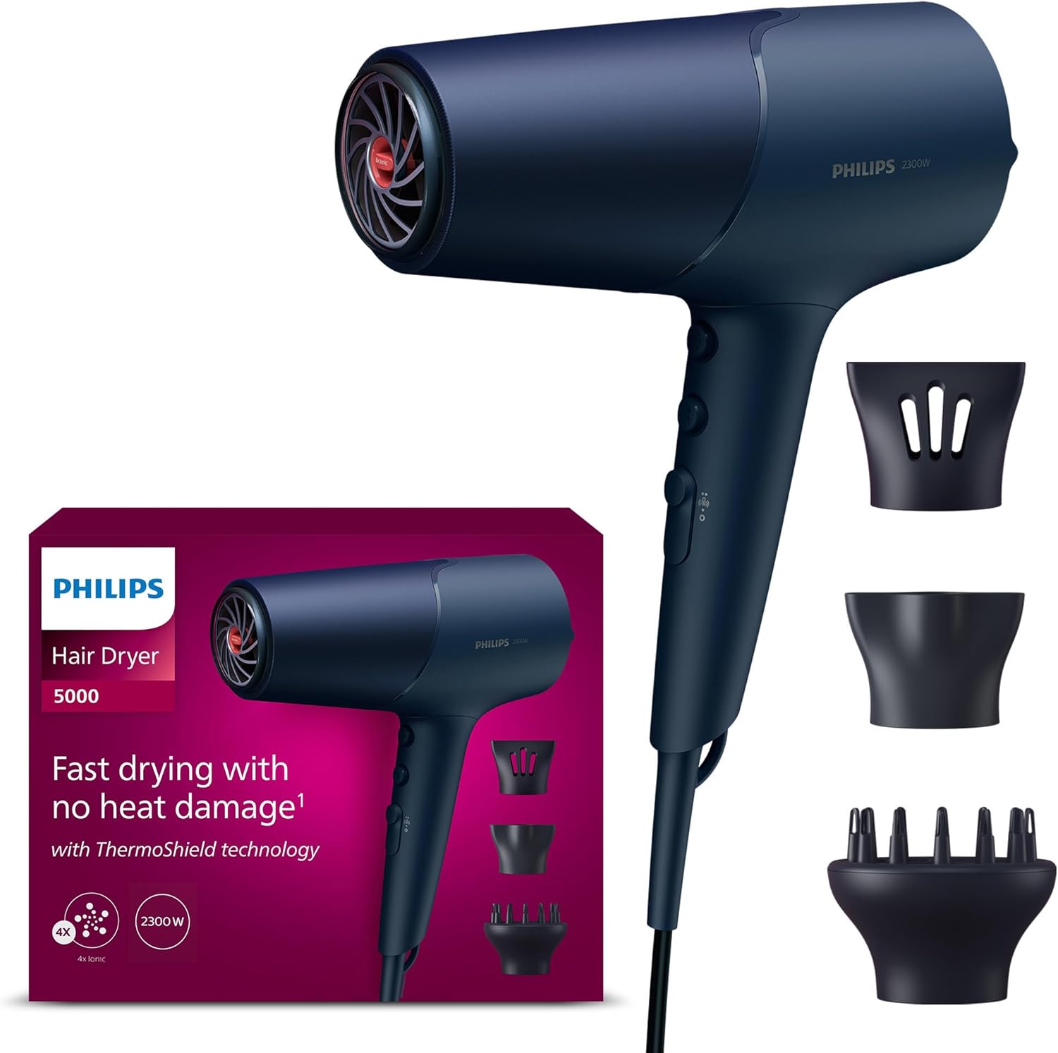 Philips Haartrockner 5000 Series Deal: Jetzt 34,99€ sparen!