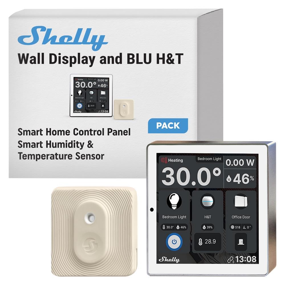 Shelly Wall Display Bundle: Smart-Home-Steuerung unter 100€