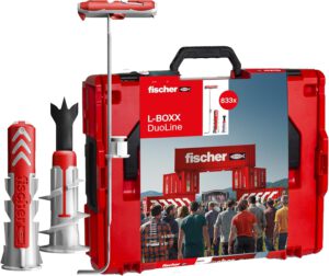 fischer L-Boxx 102 DuoLine Dübelset: Über 800 Teile zum Top-Preis