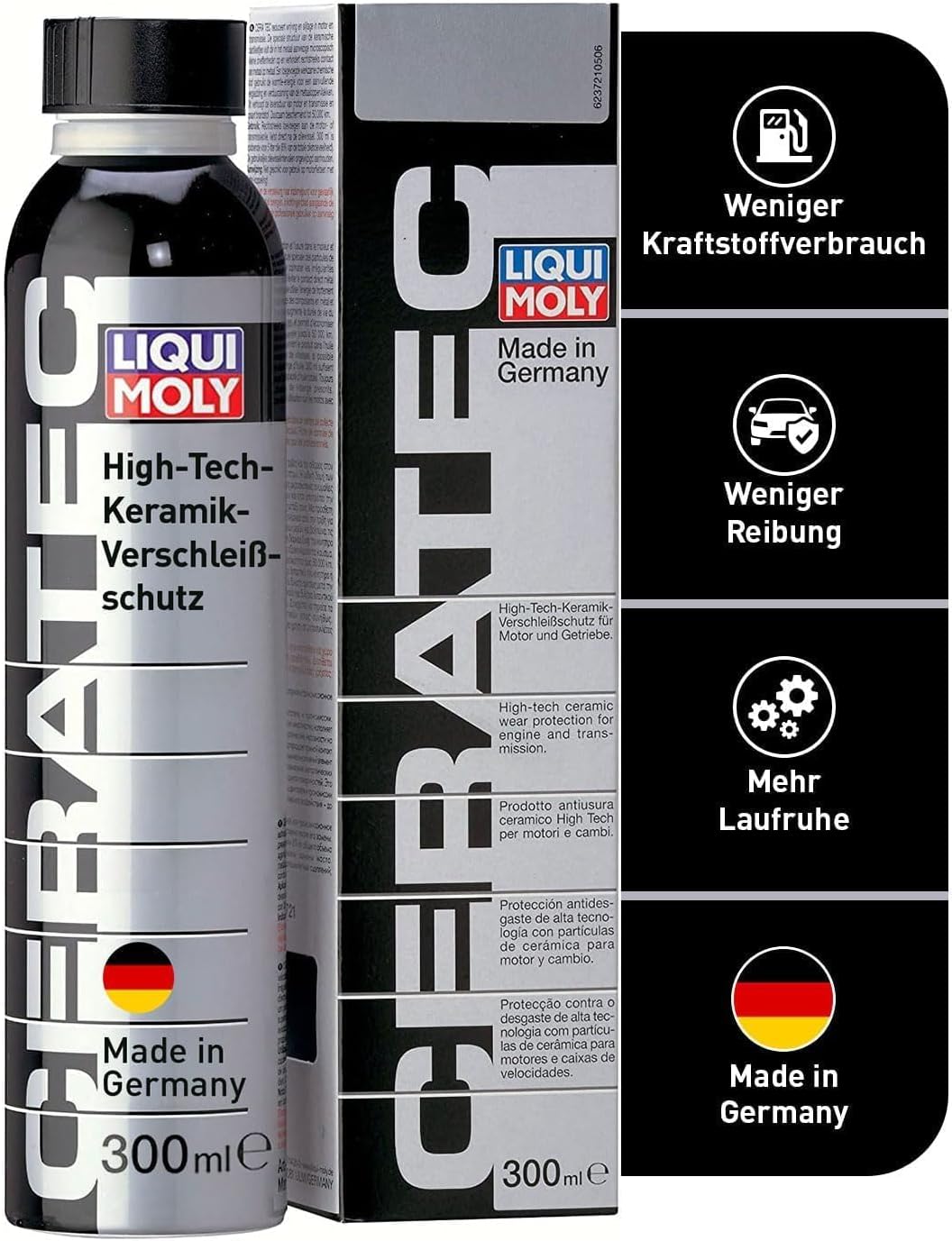 Liqui Moly Öladditiv Cera Tec: Mehr Laufruhe & weniger Verschleiß