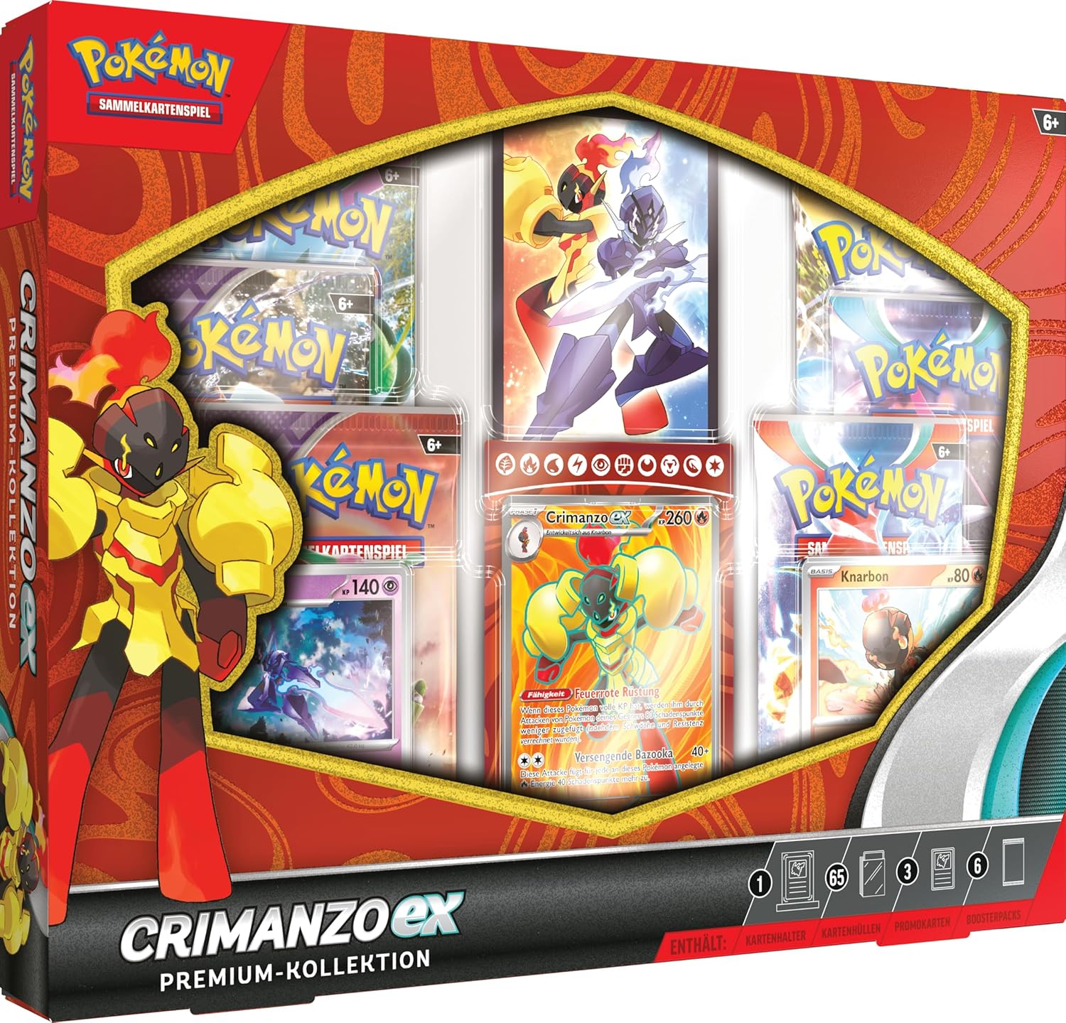 Pokémon-Sammelkartenspiel Crimanzo-ex: Jetzt 22% sparen!