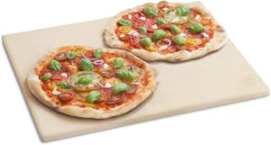 Knusprige Pizza vom Grill mit dem Burnhard Pizzastein Deal