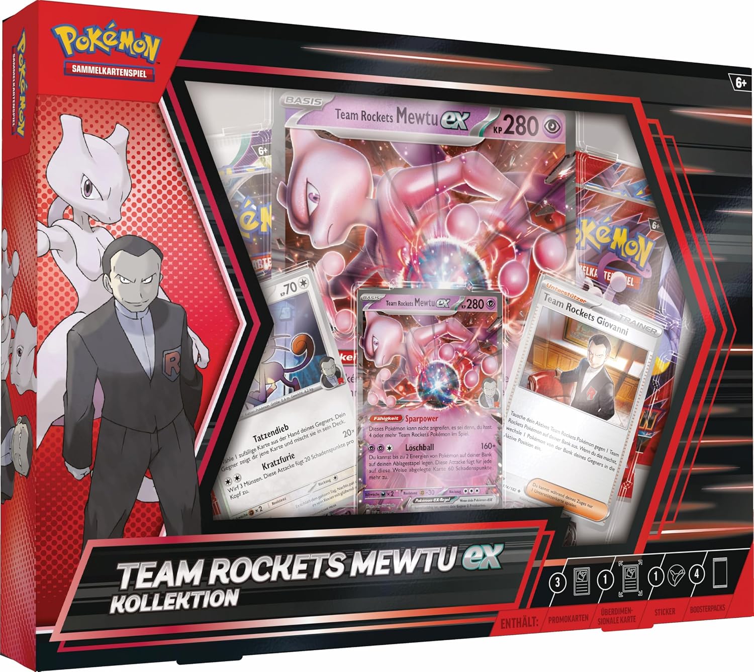 Pokémon Karmesin & Purpur Deal: Team Rockets Mewtu-ex Kollektion zum Schnäppchenpreis