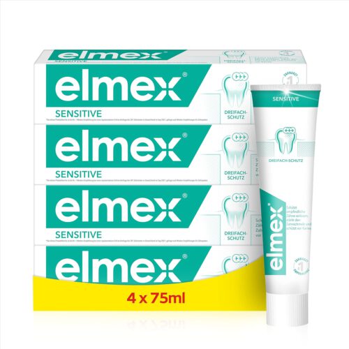 Elmex Sensitive Zahnpasta Deal – 4x75ml zum Sparpreis