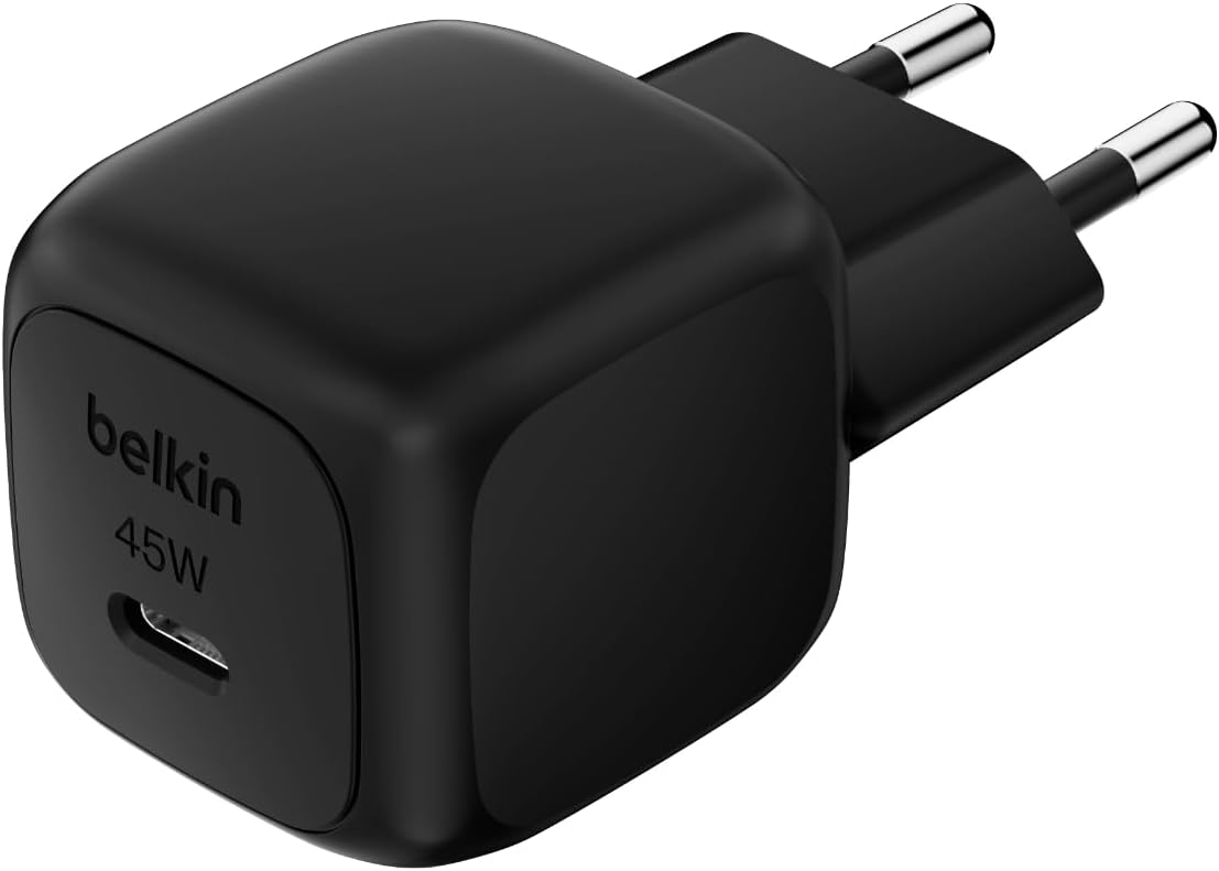 Belkin 45W USB-C Ladegerät: Kompakt, schnell & mit 2000€ Garantie