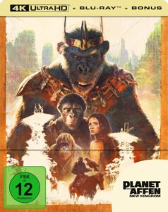 Planet der Affen: New Kingdom 4K Steelbook zum Hammerpreis!