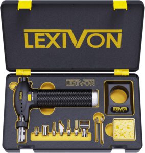 LEXIVON Butan-Lötkolben Kit LX-771: Perfekt für DIY & Küche!