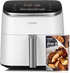 Cosori TurboBlaze Heißluftfritteuse in Weiß – Jetzt 16€ sparen!
