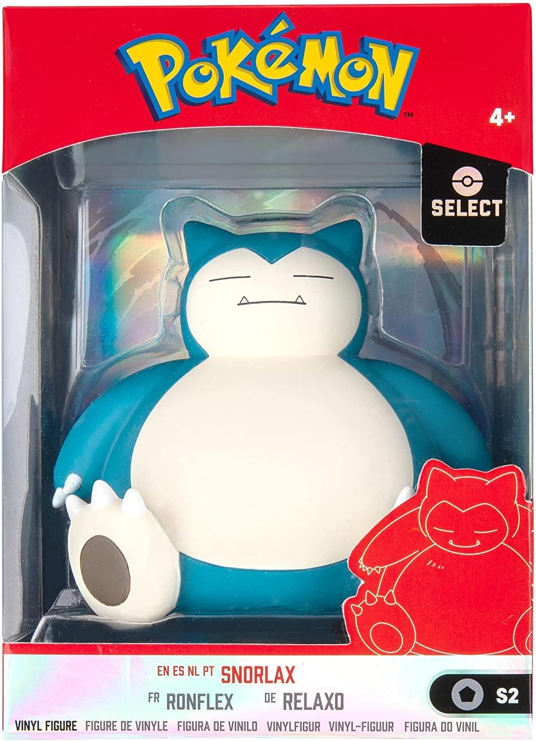 Pokémon Relaxo Figur Deal – 40% Rabatt auf die offizielle Sammelfigur