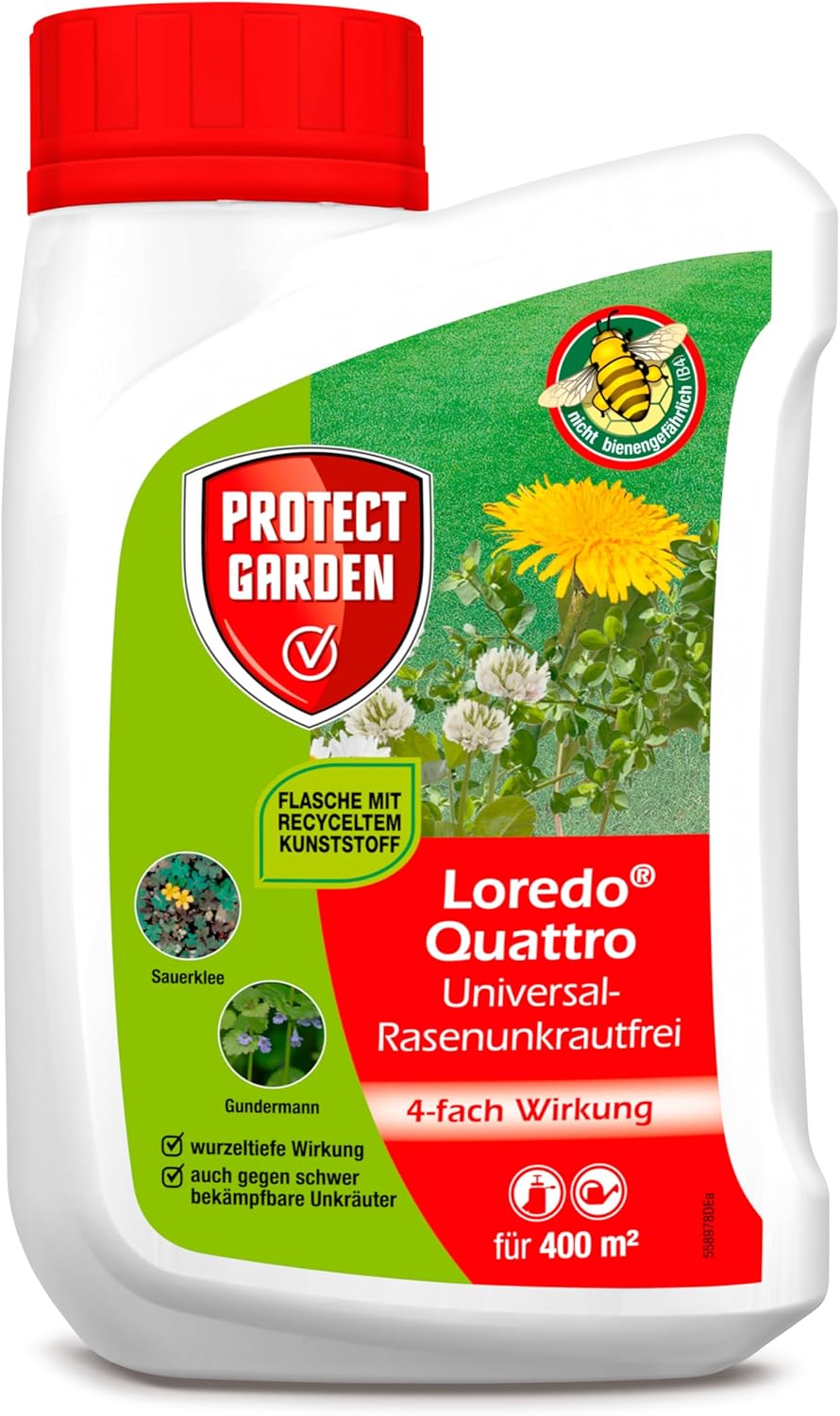 🔥 Universal-Rasenunkrautfrei Loredo Quattro jetzt 32% günstiger!