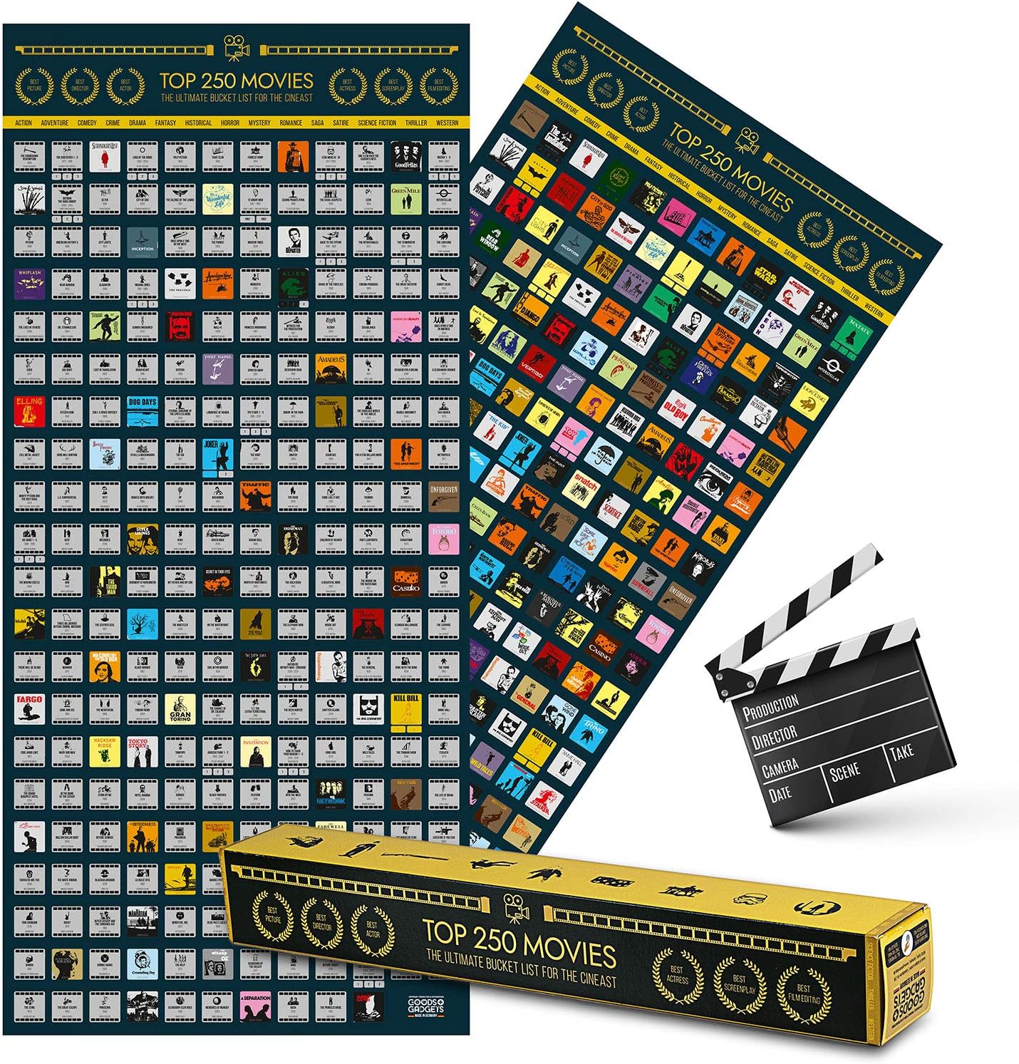 Top 250 Film-Poster zum Freirubbeln – Jetzt sparen!