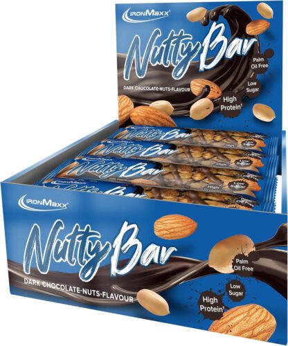 IronMaxx Nutty Bar Deal: Protein-Nussriegel mit 60% Rabatt