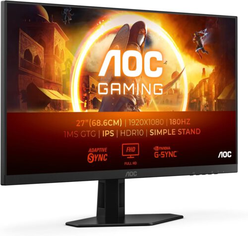 AOC Gaming Monitor Deal: 27 Zoll, 180 Hz & nur 105 €!