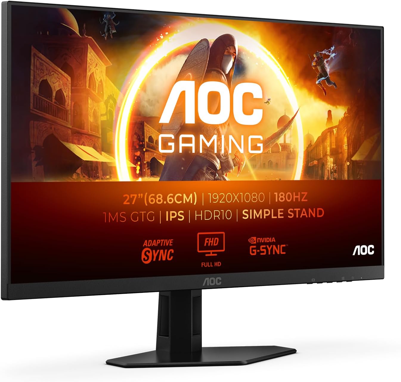 AOC Gaming Monitor Deal: 27 Zoll, 180 Hz & nur 105 €!