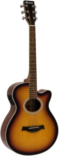 DIMAVERY AW-400 Westerngitarre im Sunburst-Look – jetzt 26% sparen!