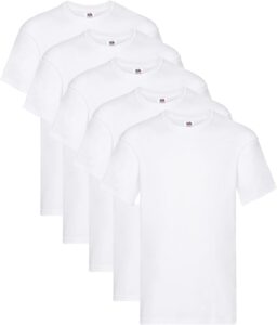 Fruit of the Loom T-Shirt 5er Pack für nur 13,51 € – Jetzt zuschlagen!
