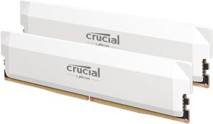 Crucial Pro DDR5 64GB Deal: Weißer High-Speed RAM zum Spottpreis