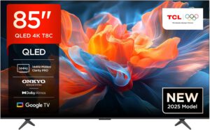 TCL 85 Zoll QLED TV Deal – Gaming & Kino für unter 1.000 €