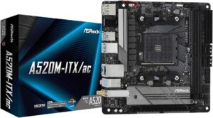 ASRock A520M-ITX/ac Mainboard Deal: Mini-ITX-PC für kleines Geld