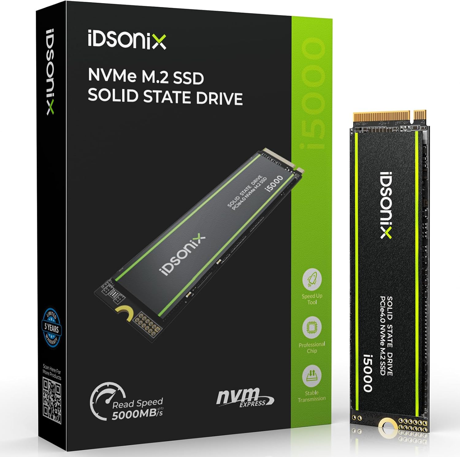 iDsonix I5000 SSD M2 NVMe Deal – 2TB für unter 100 €