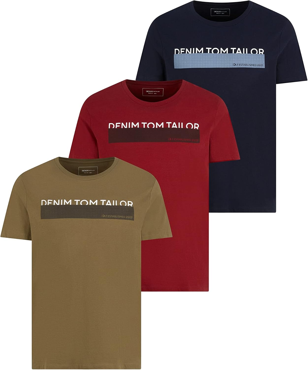 TOM TAILOR T-Shirt Deal – 3 Shirts für nur 20,79 € statt 29 €