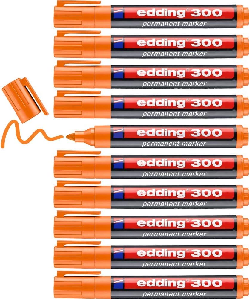 Edding 300 Permanentmarker im Mega-Deal – 10 Stifte für unter 5€