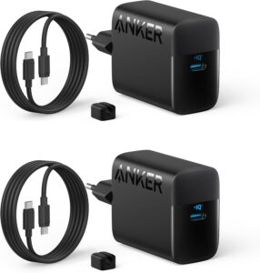 2x Anker 45W Ladegeräte mit Kabel – Mega Deal für Schnelllade-Fans