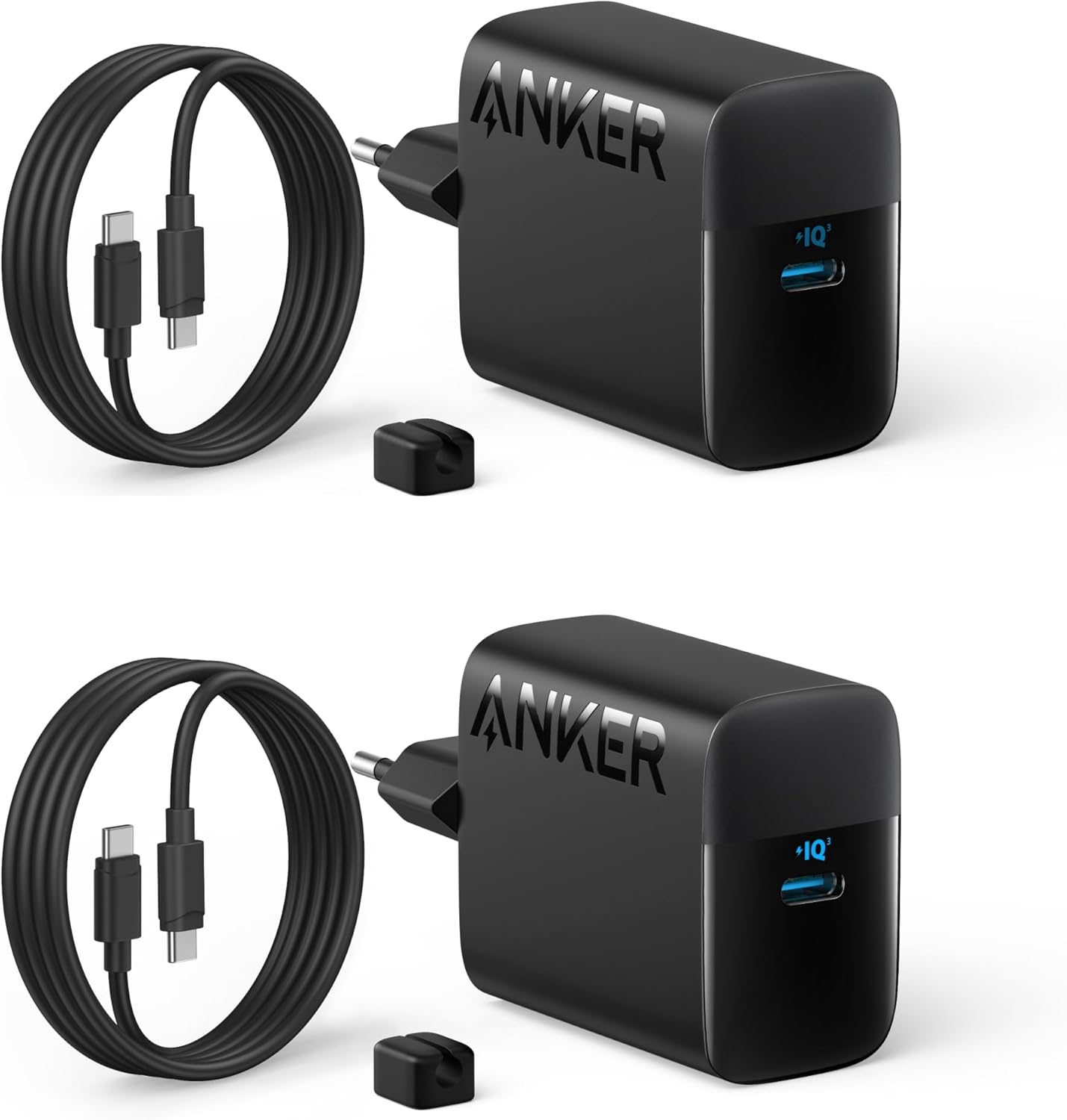 2x Anker 45W Ladegeräte mit Kabel – Mega Deal für Schnelllade-Fans