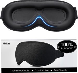 Gritin 3D Schlafmaske für Seitenschläfer im Deal – 15% sparen