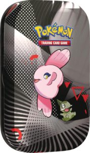 Pokémon TCG Mini Tin Box Deal – 2 Booster Packs & Sticker Card