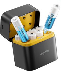 50% auf wiederaufladbare Lithium-Akkus mit Ladegerät – Jetzt sparen!